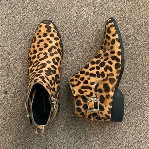 STEVEN BY STEVE MADDEN Leopard Booties